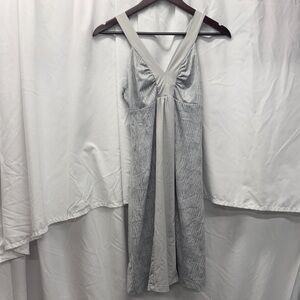 Patagonia Strapless Gray Dress